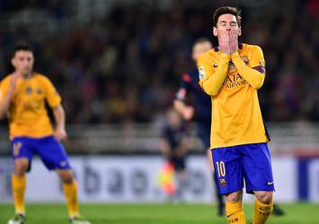 Barcelona Real Sociedad'a yenildi