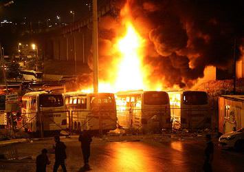 Büyük İstanbul Otogarı'nda korkutan yangın
