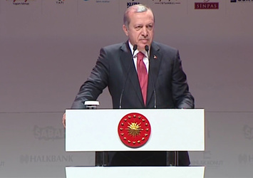 Cumhurbaşkanı'ndan "Kanal İstanbul" açıklaması