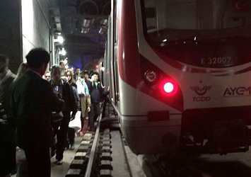 Marmaray'da teknik arıza