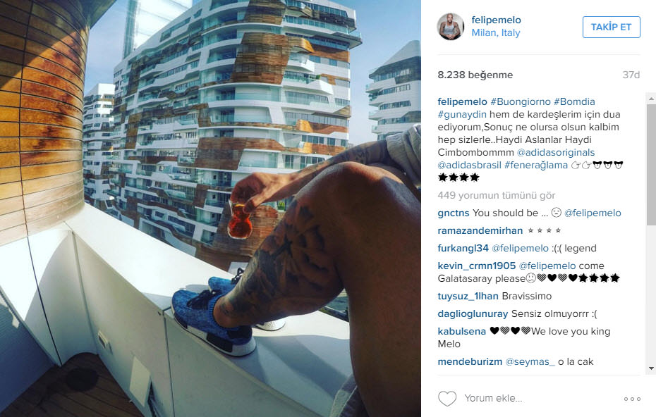 Melo'dan derbi mesajı: Kardeşlerim için... - 1