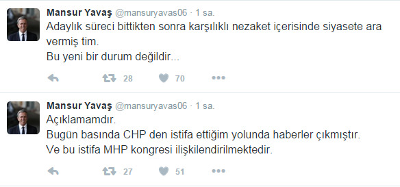 Mansur Yavaş CHP'den istifa etti! - 1