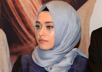 Oyuncu Büşra Ayaydın tesettüre girdi