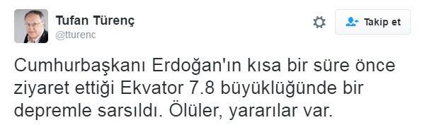 Hürriyet'in müdüründen skandal Erdoğan Tweeti - 1