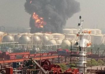 Çin'de kimyasal tesiste büyük patlama!