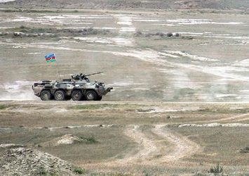 Ermenistan'a ait bir tank imha edildi