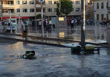 Kilis'e Suriye tarafından atılan roketatar mermisi düştü