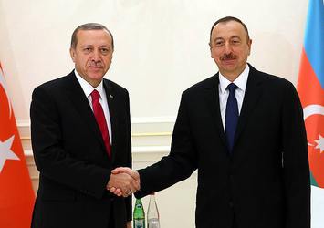 Cumhurbaşkanı Erdoğan, Aliyev ile görüştü