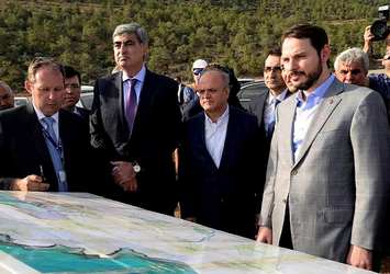 Berat Albayrak nükleer santrali inceledi