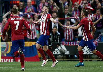 Atletico Madrid avantajı kaptı
