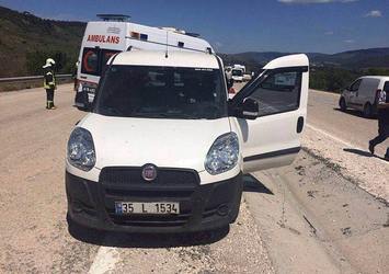 Soma'da yola tuzaklanan bomba patladı