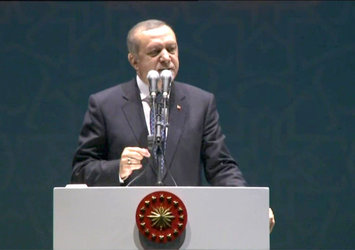 Cumhurbaşkanı Erdoğan'dan fitne uyarısı