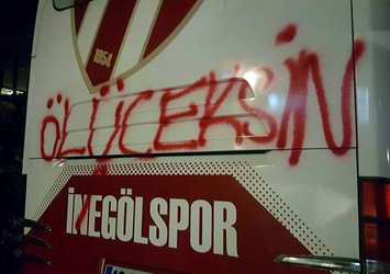 İnegölspor'a ölüm tehdidi!