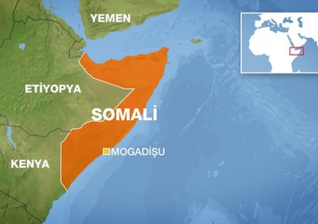 Somali'de cami inşaatı çöktü!