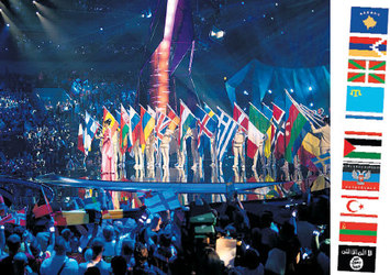 Eurovision’da bayrak krizi