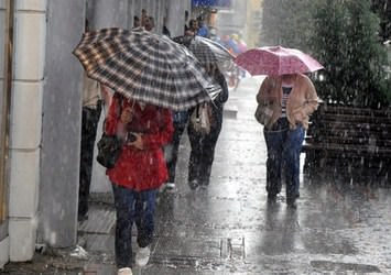 Meteoroloji'den kuvvetli sağnak yağış uyarısı