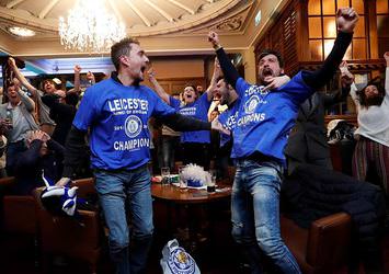 Premier Lig'de şampiyon Leicester City!