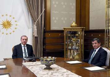Erdoğan ve Davutoğlu görüşmesi sona erdi!