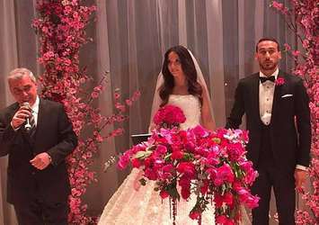 Cenk Tosun dünyaevine girdi