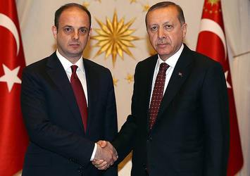 Cumhurbaşkanı Erdoğan, Merkez Bankası Başkanı Çetinkaya'yı kabul etti