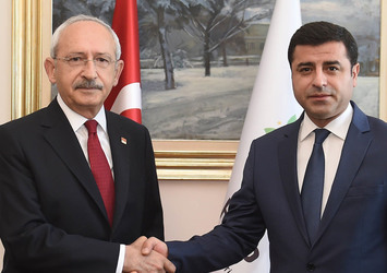 Kılıçdaroğlu ve Demirtaş hakkında "Cumhurbaşkanına hakaret"ten fezleke