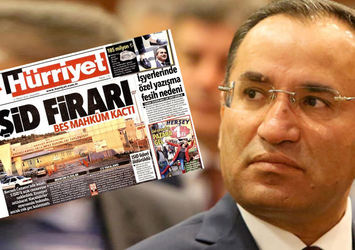 Bakan Bozdağ'dan Hürriyet'in yalan manşetine sert tepki!