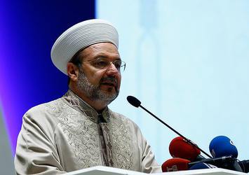 Mehmet Görmez: Bugün kıyamet kopacaksa...