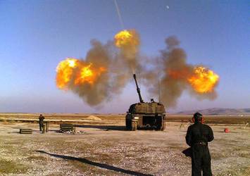 Halep'in kuzeyindeki DAEŞ mevzileri vuruldu