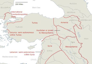 New York Times Türkiye'yi bölen haritayı yayınladı