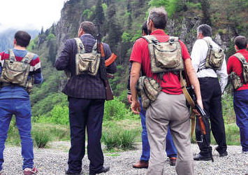 Karadeniz’de ‘gönüllü korucular’ görevde