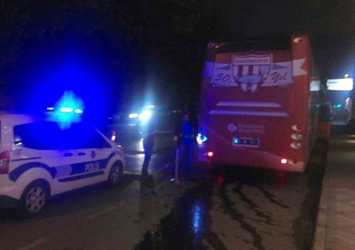 İstanbul'da takım otobüsüne silahlı saldırı