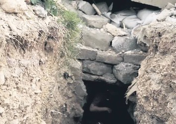 DAEŞ’in yeraltı şehrine girdiler