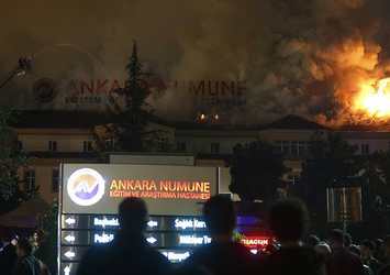 Ankara Numune'de yangın!