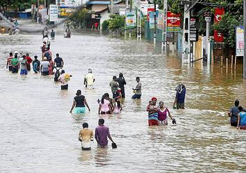 Sri Lanka'da felaket!