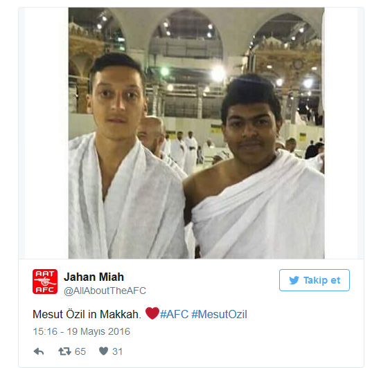 Mesut Özil umreye gitti - 1