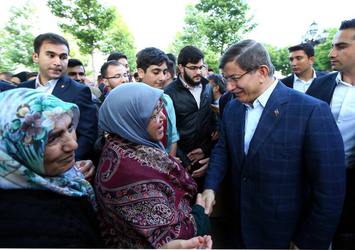 Ahmet Davutoğlu'ndan tek cümle
