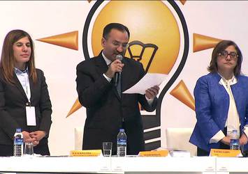 AK Parti kongresinde Cumhurbaşkanı Erdoğan'ın mesajı okundu