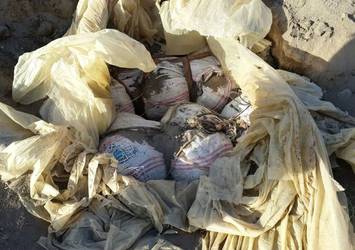 Iğdır'da tuzaklanmış 500 kilogram patlayıcı ele geçirildi
