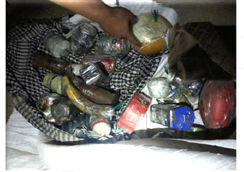 Teröristler muz içine bomba tuzakladılar!