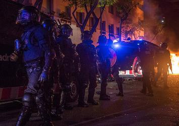 Barcelona'daki vandalizm olayları sürüyor