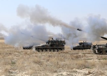 Gaziantep'e düşen roketlere anında karşılık verildi