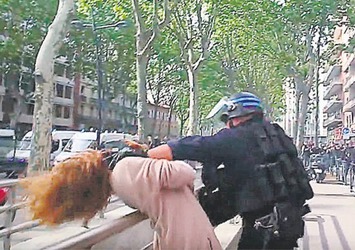 Dünya medyası şidette Fransız!