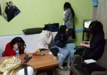 Otelde fuhuş için gizli bölme yapmışlar
