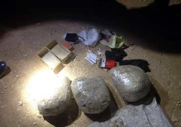 Süleyman Şah Türbesi yakınındaki sınırda 20 kilo TNT ele geçti