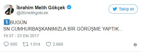 Melih Gökçek'ten istifa açıklaması - 2