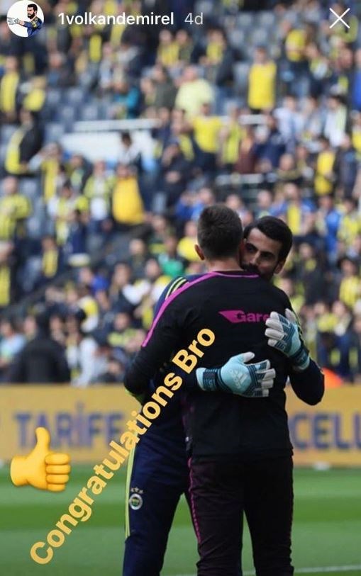 Volkan Demirel'den Muslera'ya tebrik! - 1