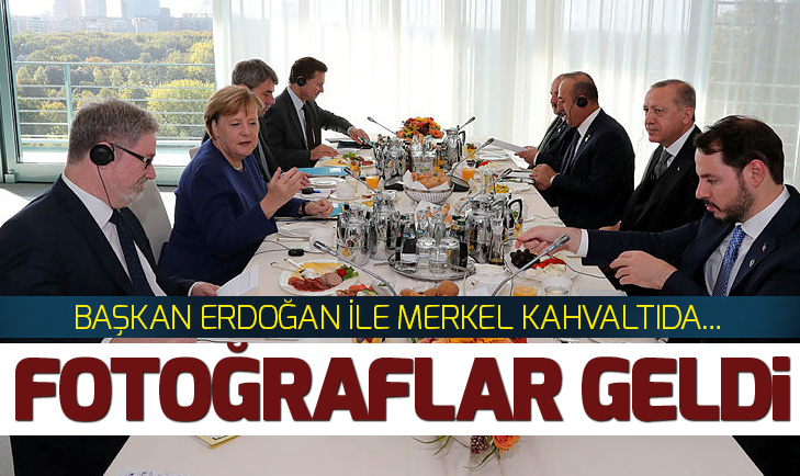Başkan Erdoğan ile Merkel görüşmesi sona erdi