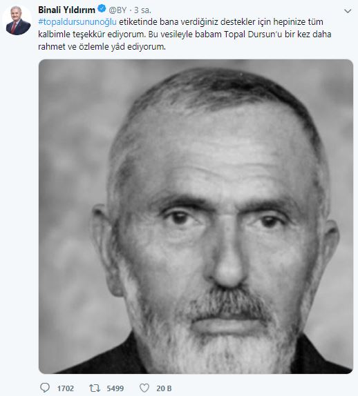 Büyük desteğe Binali Yıldırım'dan anlamlı teşekkür - 1