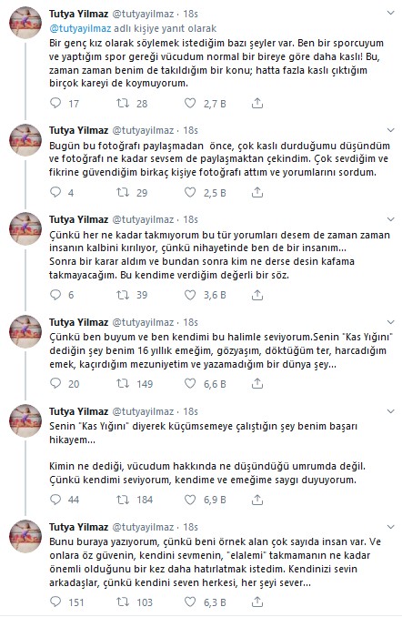 Tutya Yılmaz kimdir, nereli, kaç yaşında? Milli Jimnastikçi Tutya Yılmaz neden gündem oldu? - 1