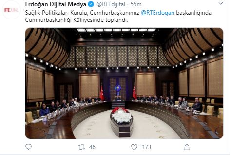 Son dakika haberi... Sağlık Politikaları Kurulu Erdoğan başkanlığında toplantı - 1